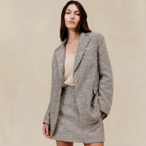 Banana Republic Tinsel Tweed Blazer